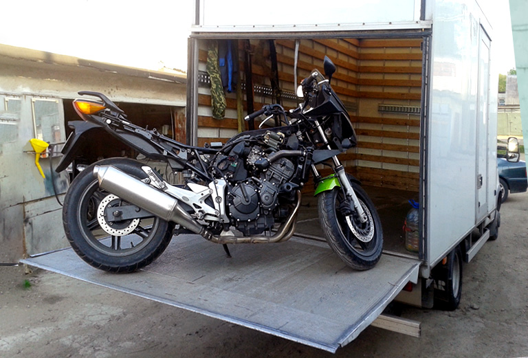 Перевозка мотоцикла и другой мототехники дешево из Перми в Салавата